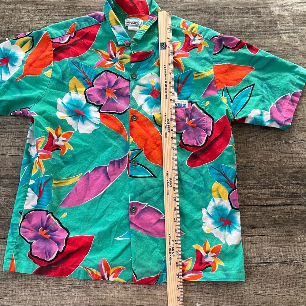 Vintage Original Jams Surf Line Hawaii Shirt Tropical Beach Size L - Picture 12 of 15